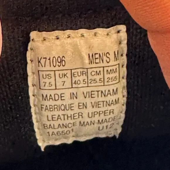 ROCKPORT MEN'S 7.5 BLACK M7100 PROWALKER SHOES - Picture 6 of 6